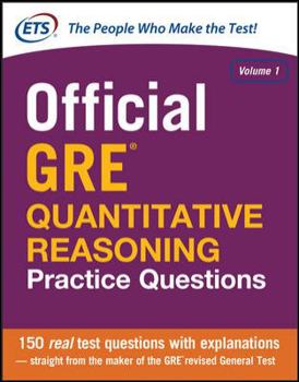 Paperback Official GRE Quantitative Reasoning Practice Questions Book