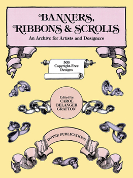 Paperback Banners, Ribbons and Scrolls Book