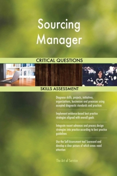 Paperback Sourcing Manager Critical Questions Skills Assessment Book