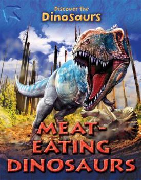 Library Binding Meat-Eating Dinosaurs Book