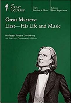 Audio CD Great Masters: Liszt - His Life and Music Book