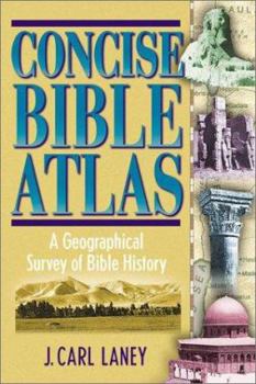 Hardcover Concise Bible Atlas Book