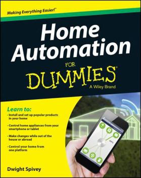 Paperback Home Automation for Dummies Book