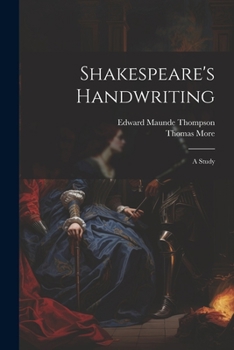 Paperback Shakespeare's Handwriting: A Study Book