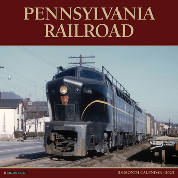 Spiral-bound Pennsylvania Railroad 2026 12 X 12 Wall Calendar Book