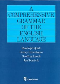 Hardcover Comprehensive Grammar of the English Language: A Book