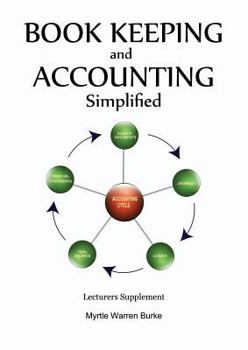 Paperback Book Keeping and Accounting Simplified, Lecturers Supplement Book