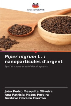 Paperback Piper nigrum L.: nanoparticules d'argent [French] Book