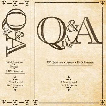 Hardcover Q&A a Day - Three Year Journal for Christians Book