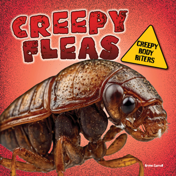 Library Binding Creepy Fleas Book