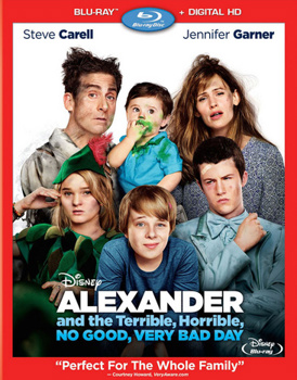 Blu-ray Alexander and the Terrible, Horrible, No Good, Very Bad Day Book
