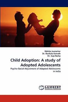 Paperback Child Adoption: A Study of Adopted Adolescents Book