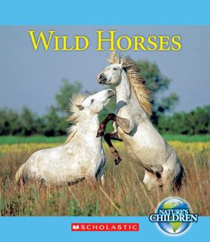 Library Binding Wild Horses Book