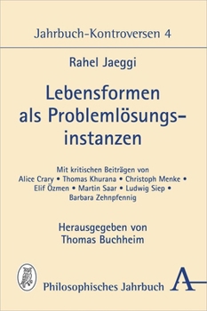 Paperback Lebensformen ALS Problemlosungsinstanzen: Jahrbuch-Kontroversen 4 [German] Book