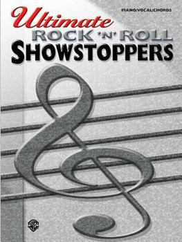 Paperback Ultimate Showstoppers Rock 'n' Roll: Piano/Vocal/Chords Book