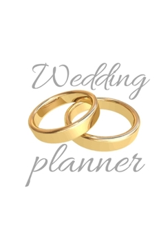 Paperback Wedding planner. A journal to help organise your big day. Book