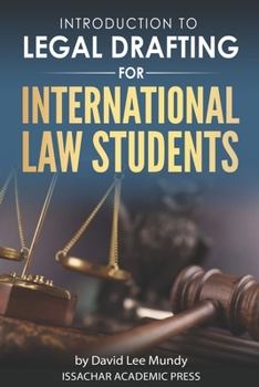 Paperback Introduction to Legal Drafting for International Law Students Book