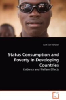 Paperback Status Consumption and Poverty in Developing Countries Book