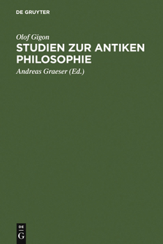 Hardcover Studien zur antiken Philosophie [German] Book