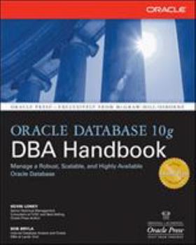 Paperback Oracle Database 10g DBA Handbook Book