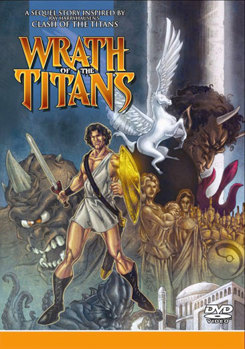 DVD Wrath of the Titans Book