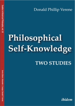 Paperback Philosophical Self-Knowledge: Two Studies Book