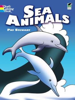 Paperback Sea Animals Coloring Book