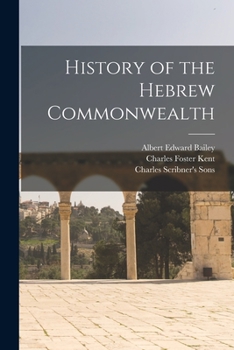 Paperback History of the Hebrew Commonwealth Book
