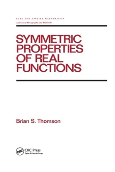 Paperback Symmetric Properties of Real Functions Book