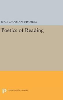 Hardcover Poetics of Reading Book