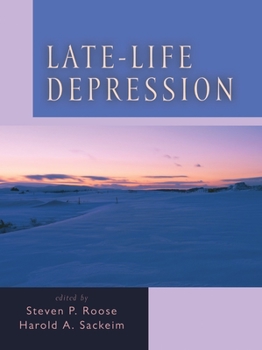 Hardcover Late-Life Depression Book