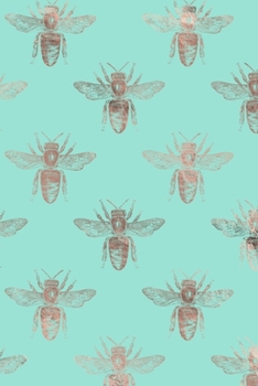 Paperback Rose Gold and Mint Composition Notebook - Small Ruled Notebook - 6x9 Lined Notebook (Softcover Journal / Notebook / Diary) Book