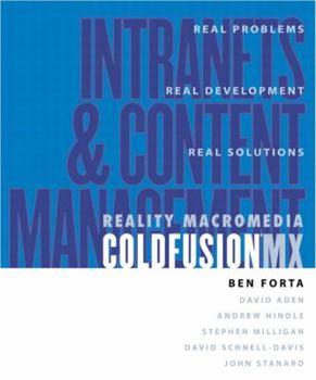 Paperback Reality Coldfusion MX: Intranets and Content Management [With CDROM] Book