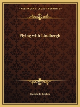 Paperback Flying with Lindbergh Book