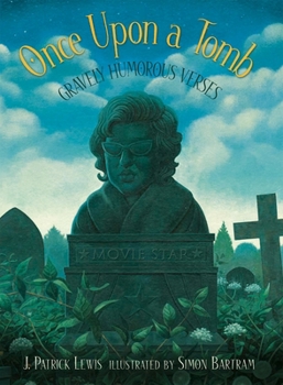 Hardcover Once Upon a Tomb: Gravely Humorous Verses Book