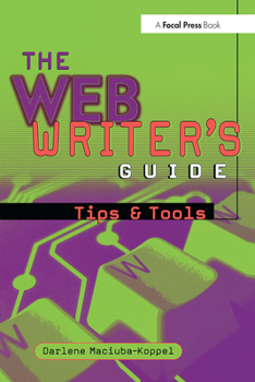 Paperback The Web Writer's Guide Book
