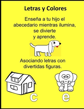 Paperback Letras y Colores [Spanish] Book