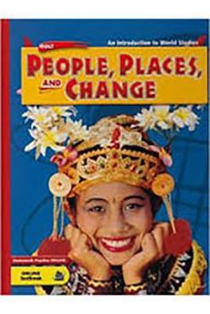 Hardcover Holt People, Places, and Change: An Introduction to World Studies: Student Edition Grades 6-8 Eastern Hemisphere 2005 Book