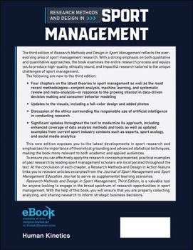Paperback Research Methods and Design in Sport Management Book