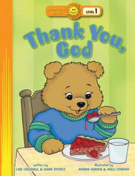 Paperback Thank You God: Happy Day : Level 1 Book
