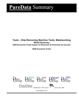 Tools - Chip Removing Machine Tools, Metalworking World Summary: 2020 Economic Crisis Impact on Revenues & Financials by Country