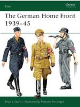 Paperback The German Home Front 1939-45 Book