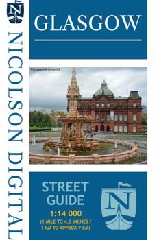 Paperback Nicolson Glasgow Street Guide (Card Cover) Book