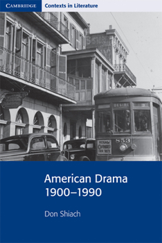 Paperback American Drama 1900-1990 Book