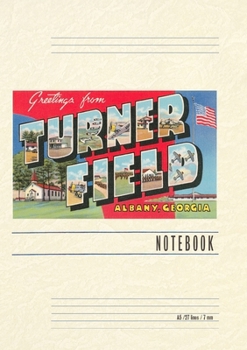 Paperback Vintage Lined Notebook Greetings from Turner Field Book