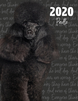 2020 Poodle: Dated Weekly Planner With To Do Notes & Dog Quotes (Awesome Calendar Planners for Dog Owners Photo)