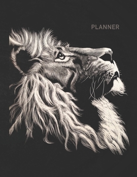 Paperback Planner: Lion 2 Year Monthly Planner with Note Pages (24 Months) - Jan 2020 - Dec 2021 - Month Planning - Appointment Calendar Book