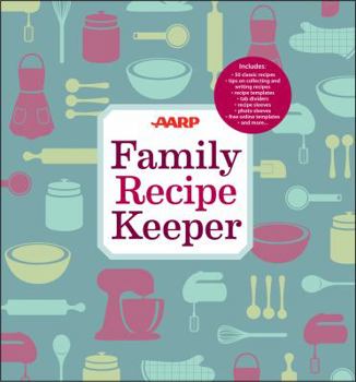 Hardcover AARP Family Recipe Keeper Book