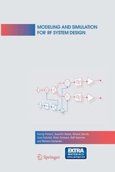 Paperback Modeling and Simulation for RF System Design Book