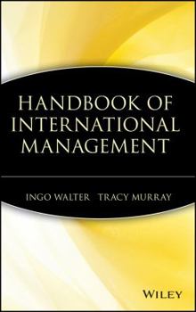 Hardcover Handbook of International Management Book